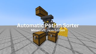 Famous Automatic Potion Sorter | Minecraft Java Edition Profile