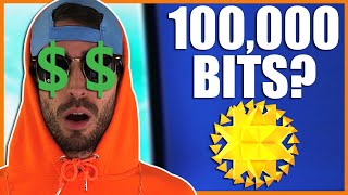 How Much Is 100,000 Bits On Twitch? | Twitch Cheers