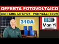 OFFERTA BATTERIE 310A E PANNELLI 550W -  MILANO