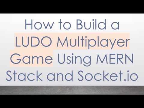 How to Build a LUDO Multiplayer Game Using MERN Stack and Socket.io