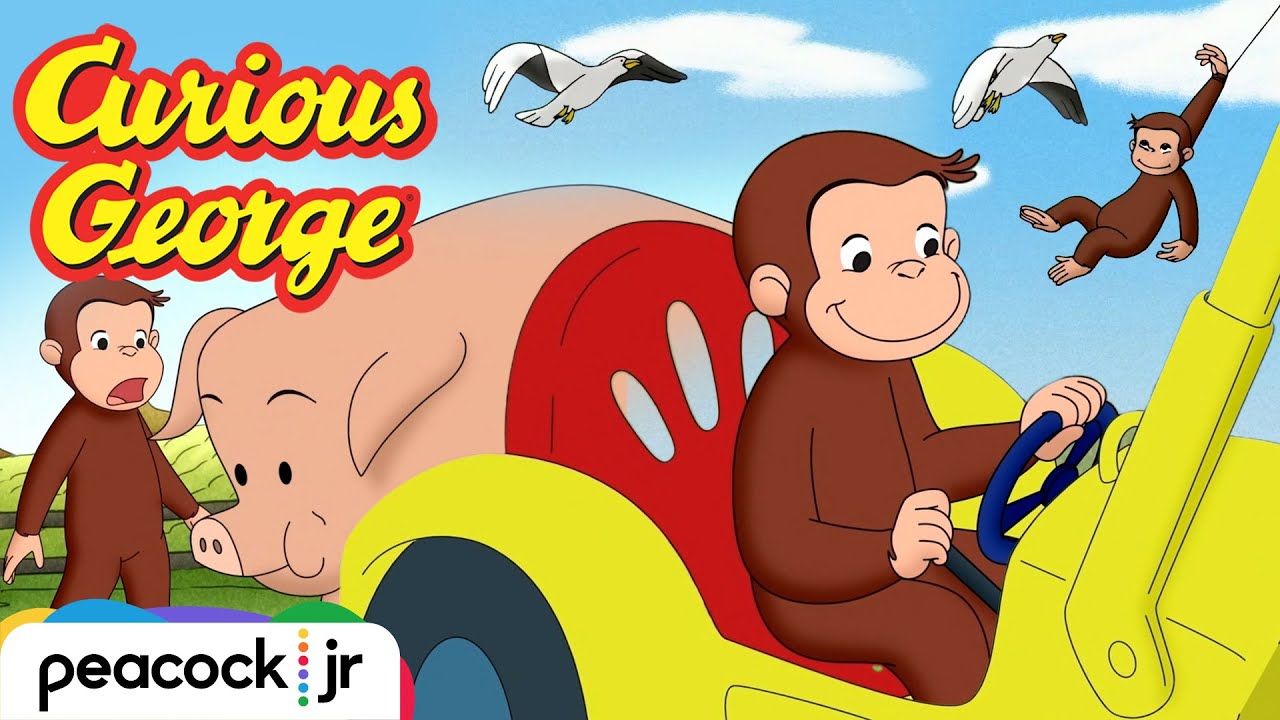George's Best Moments on the Farm! 🤠🚜 | CURIOUS GEORGE