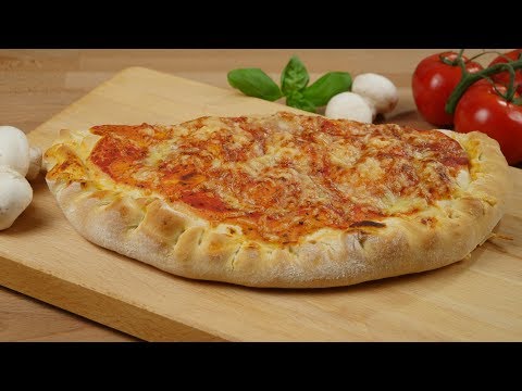 Video: Geschlossene Pizza Kochen Calzone