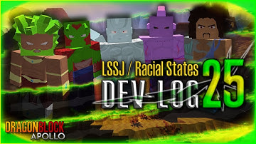 Legendary Super Saiyan / Racial States - Dev log #25 [Dragon Block Apollo]