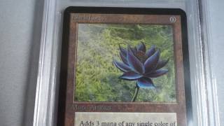 Magic The Gathering Alpha Beta Black Lotus SELLS for the price of Mercedes or BMW Car