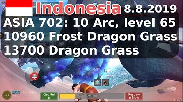 Game 3D Utopia Origin: ASIA 702 with 10960 Frost Dragon Grass + 13700 Dragon Grass | Indonesia