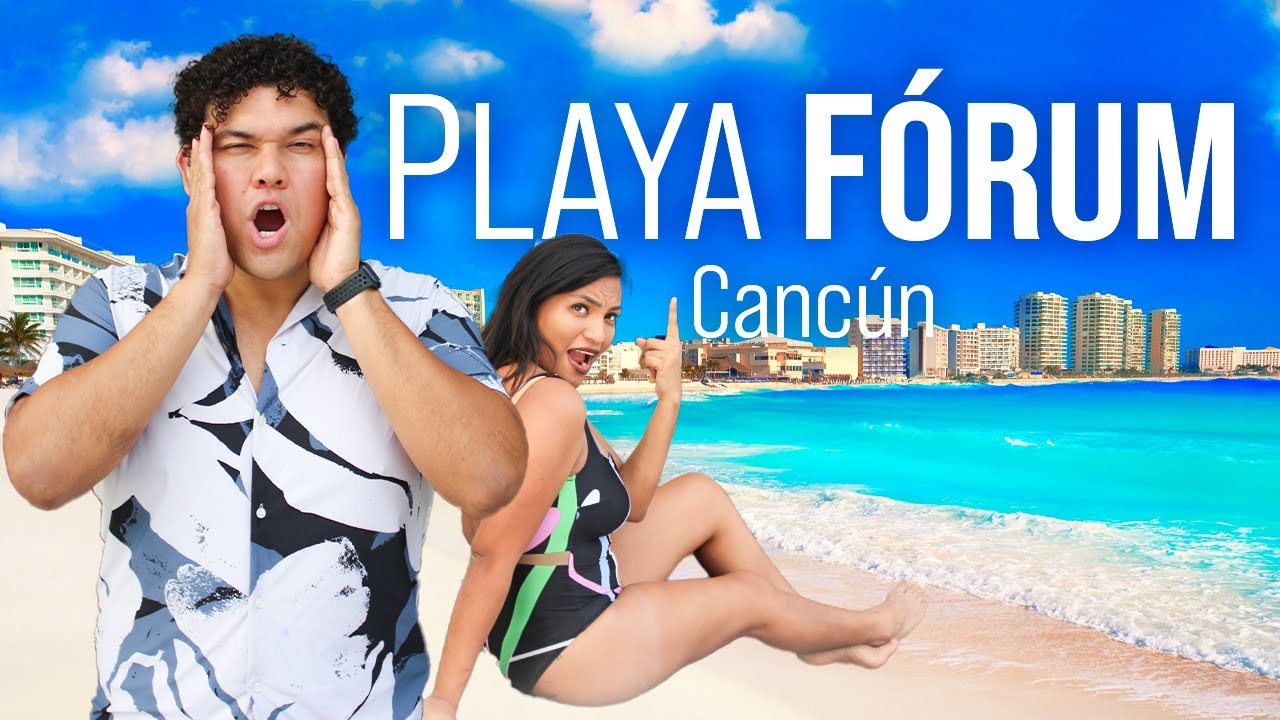 Playa Forum Cancún 🏖️ ¿La mejor Playa de Cancún?