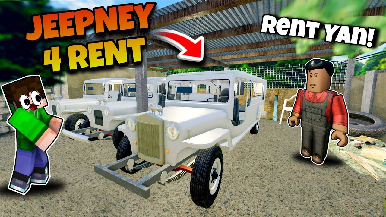 JEEPNEY DRIVER ng PINAS nag RENTA NG JEEP sa JEEPNEY FOR RENT sa ROBLOX
