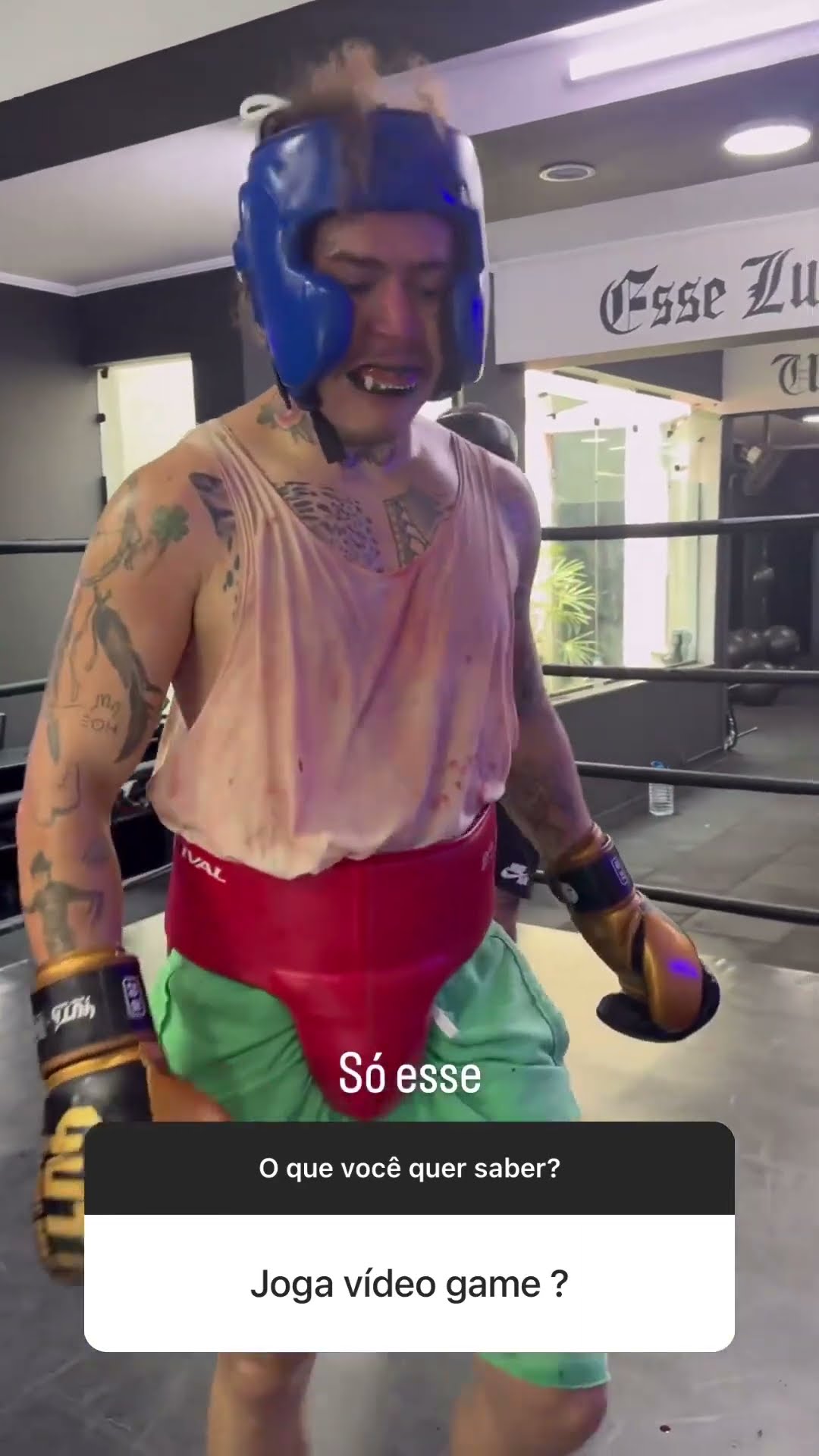 Meu joga favorito #whinderssonnunes #boxe #braziliancomedian