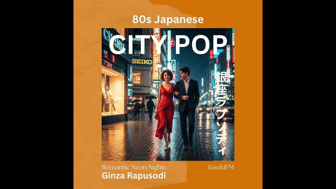City Pop Japan | Ginza Rhapsody – A Night of Elegance Beneath