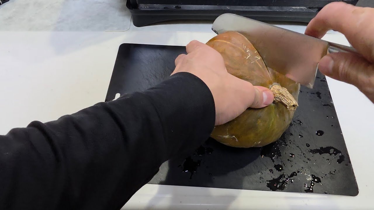 食洗機対応の高級包丁で、NGであるかぼちゃを切ってみた結果