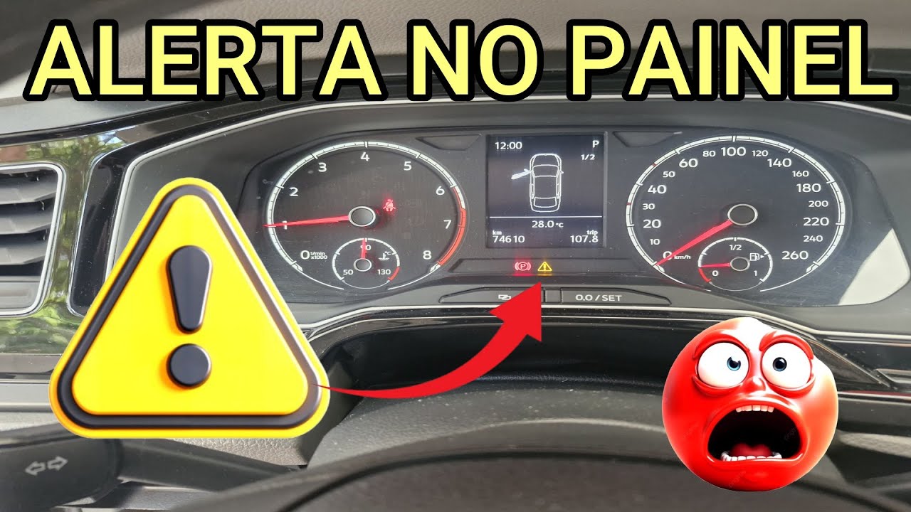 Luz de triangulo amarela com exclamação no meio acessa!!!! O QUE ...
