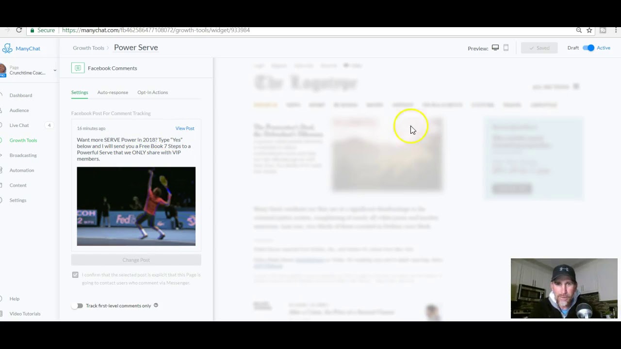 New Facebook Messenger Bot Tutorial - YouTube