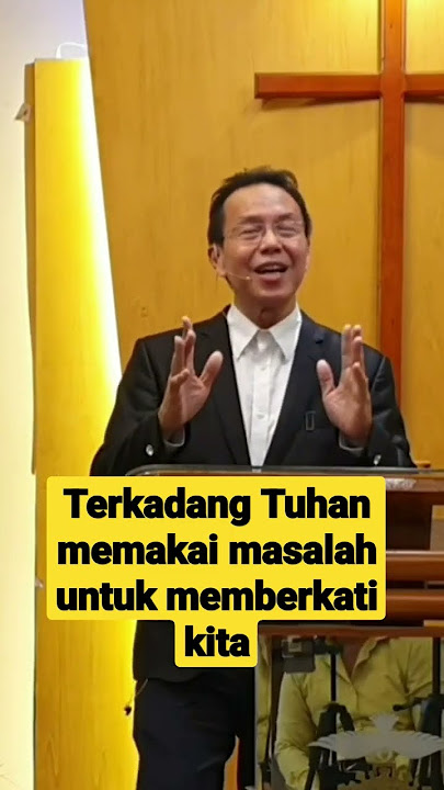 TERKADANG TUHAN MEMAKAI MASALAH UNTUK MEMBERKATI KITA