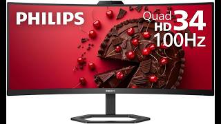 Review: Philips 34E1C5600HE | UltraWide 34” USB-C Docking Monitor