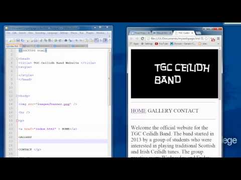 chm html 4 making and linking pages