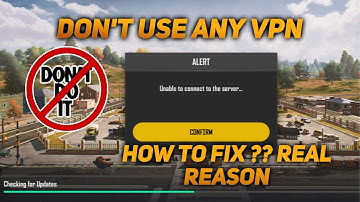 Unable To Connect To The Server Problem || Pubg New State Not Opening Problem Fix Kaise Kare??