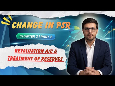 Revaluation Account l Treatment of Reserves |  Partnership Accounts Class 12 | CA l Board exam 2027