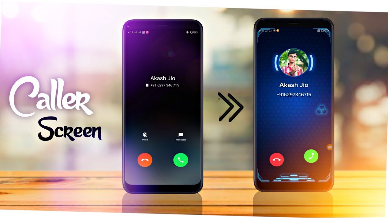Finally  Caller Screen Background Changer Option Enable For All Android