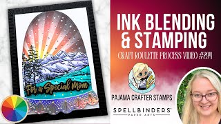 This Sunburst Cardmaking Technique Creates the Most Realistic Mountains