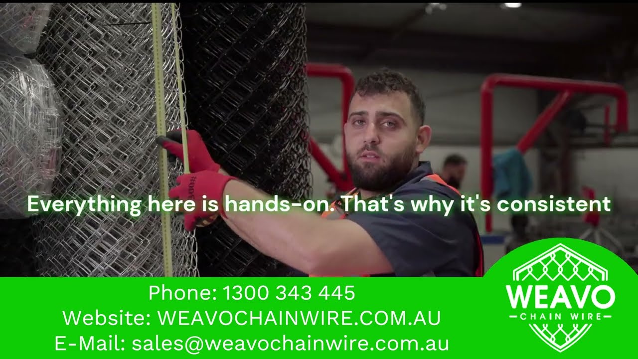 Australia's Trusted Name in Chain Link Fencing - Weavo Chain Wire!  WEAVOCHAINWIRE.COM.AU