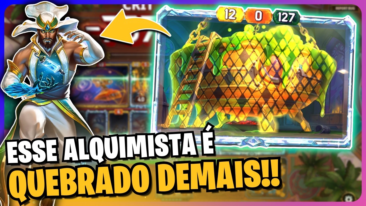 NOVA TEMPORADA com o MAK, e ELE É INSANO!! | Gameplay Explicativa | The Bazaar