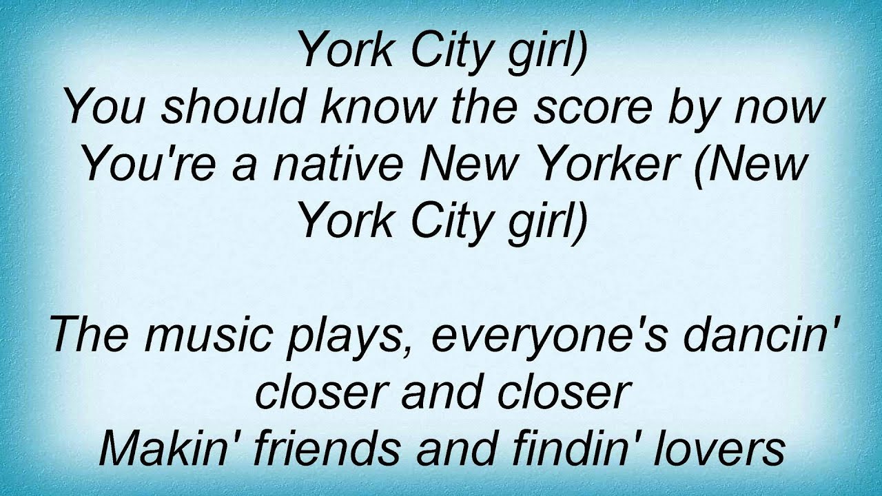 Black Box Native New Yorker Lyrics YouTube Black box native new yorker lyrics youtube