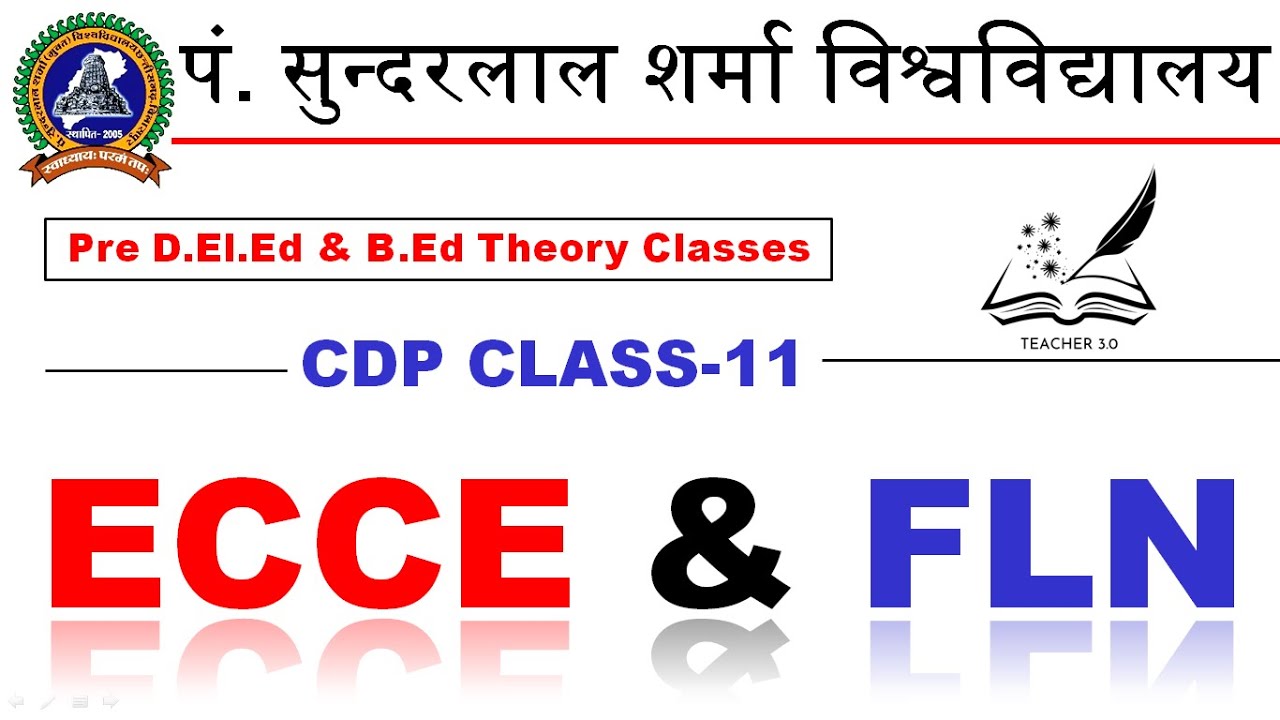 ECCE & FLN | Early Childhood and Care Education & Foundational Literacy and Numeracy
