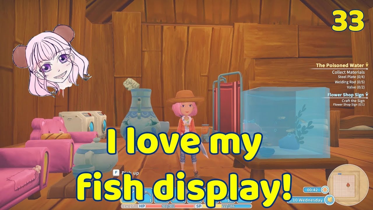 My Time at Portia Gameplay (Fishing Display) 33 YouTube