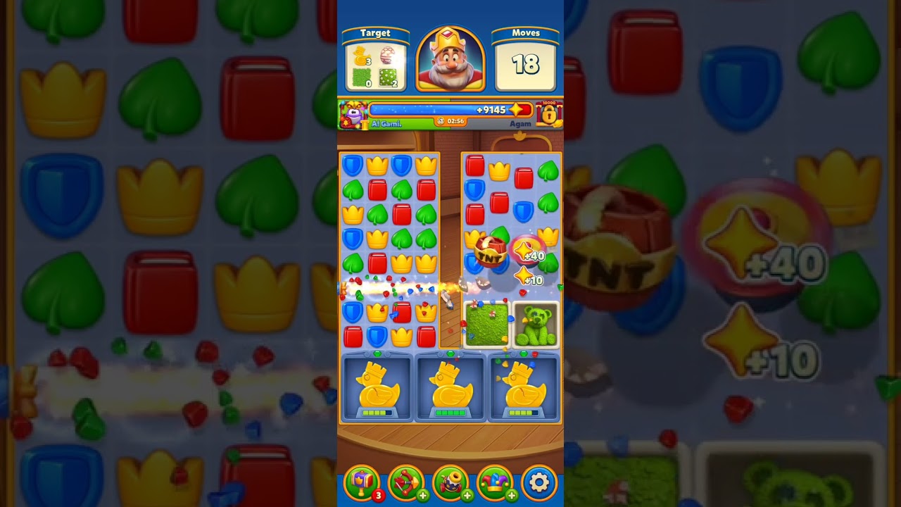 Royal match 4790 to 4799 levels game play Sky race challenge tricks reward 