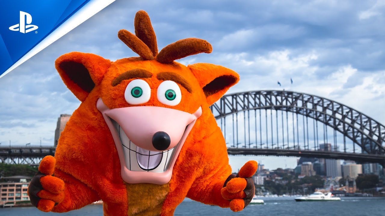 "It's About Time" Crash Bandicoot Returned To Sydney 1 YouTube player