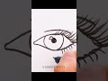 Making correct eyes #easy # in 2 minutes👍👍👍
