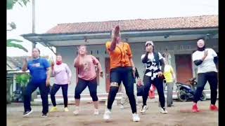 Senam kreasi CINTA MERAH JAMBU/ CINTAKU HANYA KAMU BY LALUNA MUSIC