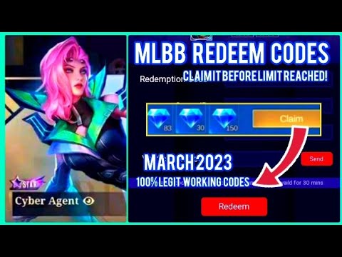 mobile Legends Redeem Codes: ML Redeem codes March 03, 2023 - JayB 2N ...