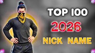 Top 100 Killer Free Fire Nicknames 💀🔥 | Simple Names, Pro Level (2026) screenshot 3