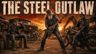 THE STEEL OUTLAW 🎸 Whiskey &amp; Dust on Rebel Road | Ultimate Desert Rock Anthem 2026 #outlawrock