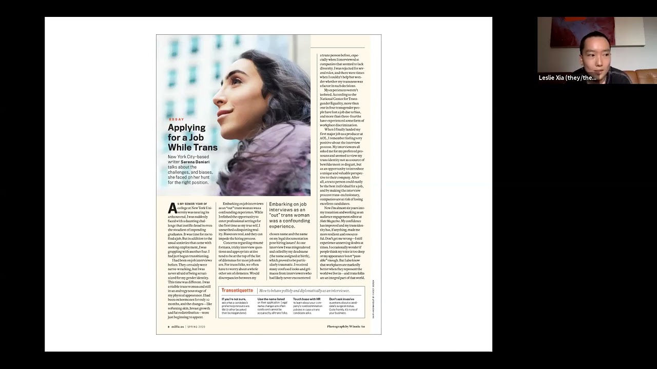 Queer Design Chats: "Design as Service" by Leslie Xia