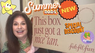 FABFITFUN Summer 2024 UNBOXING INPERSON #PR & Discount Code @fabfitfun #fabfitfunpartner #gifted FFF