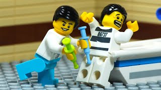 Lego City Hospital Prison Break Fail