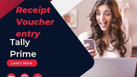 Receipt voucher ll Computerized Accounting II Important For 5th Semester II Tally Prime ll part-6