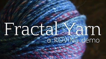 ROVING Book Trailer: How to Spin a Fractal Yarn