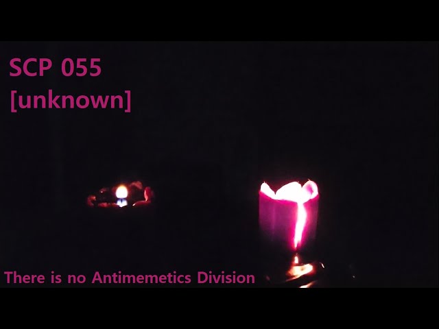 SCP Antimemetics Canon Pt. 1. (SCP-055 and We Need to Talk About 55).  Narrated by AI Gideon Ofnir. 