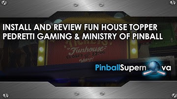 Pinball Mods # 71 : FUNHOUSE TOPPER INSTALL, REVIEW, AND OVERVIEW