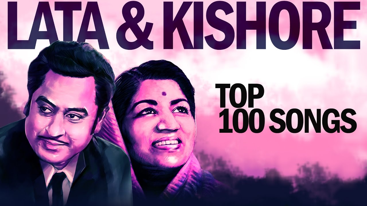 Top 100 Songs of Lata   Kishore       100   HD Songs  One stop Jukebox