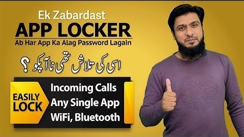 Best app locker  For Android 2023 | Lock apps, Incoming calls, WaFi USB With Multiple Password.