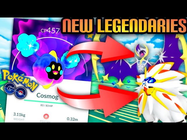 CONFIRMADO! NOVOS LENDARIOS NO POKEMON GO - Solgaleo e Lunala no Pokémon Go  