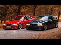 TWO STATIC BMW E36 GT CLASS | blue & red | JVKUB Media