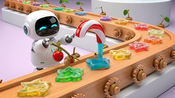 Where Rainbow Gummy Bears TRULY Come From #3DAnimation #MagicalWorld  #GummyBears