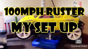 100mph Rustler Setup Mamba Monster Part 2