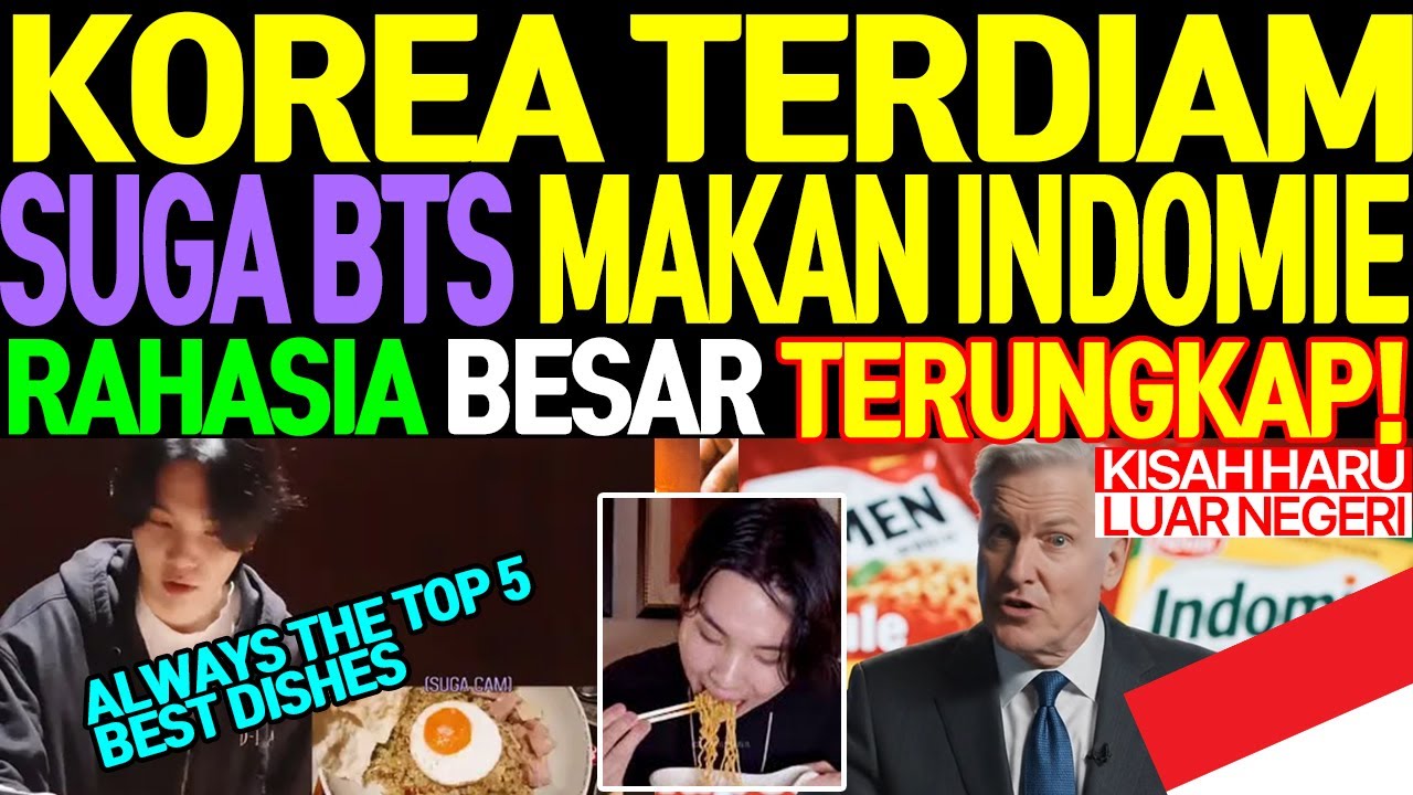 [Kisah Haru Luar Negeri] K-Food Kalah Telak! Indomie Bahkan Lampaui Demam BTS & K-pop