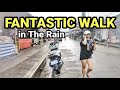 FANTASTIC RESIDENCE | Walking in The Rain at NARROW ALLEY HOLY SPIRIT Philippines [4K] 🇵🇭